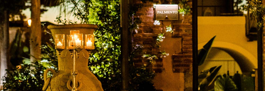 Vista di un angolo suggestivo del Palmento del Maniero Coutry House.